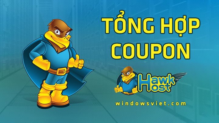 Hawk Host – tổng hợp mã giảm giá mới nhất, có coupon trọn đời